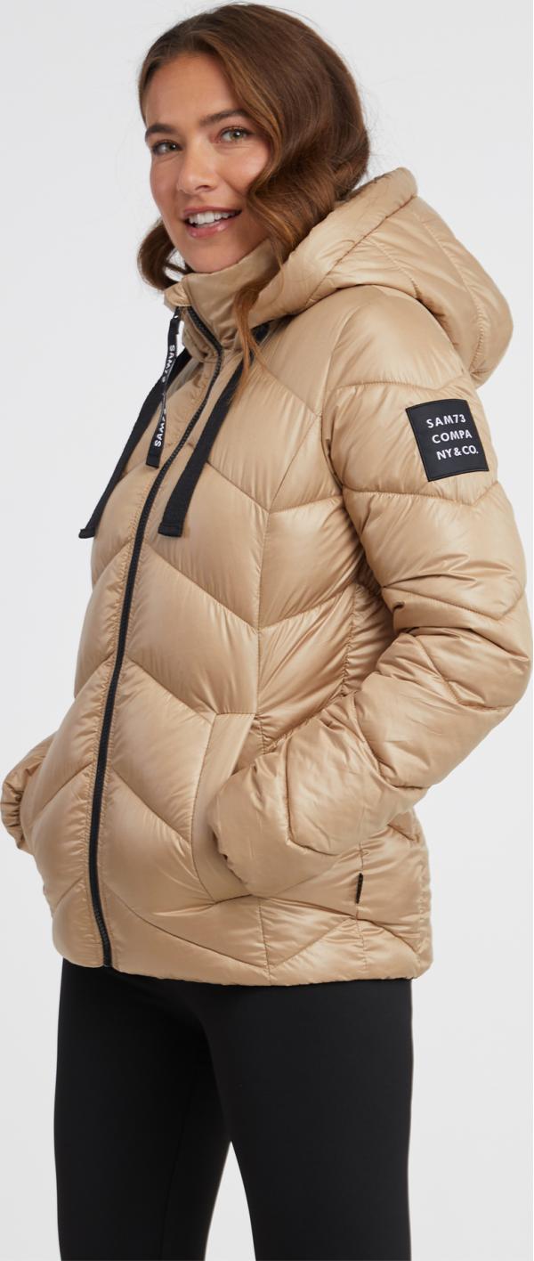 SAM 73 Dámská bunda GINNY Hnědá