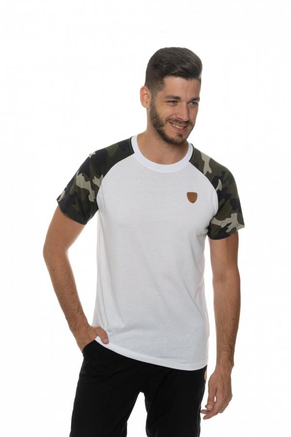 SAM 73 Pánské triko s krátkým rukávem Bílá
