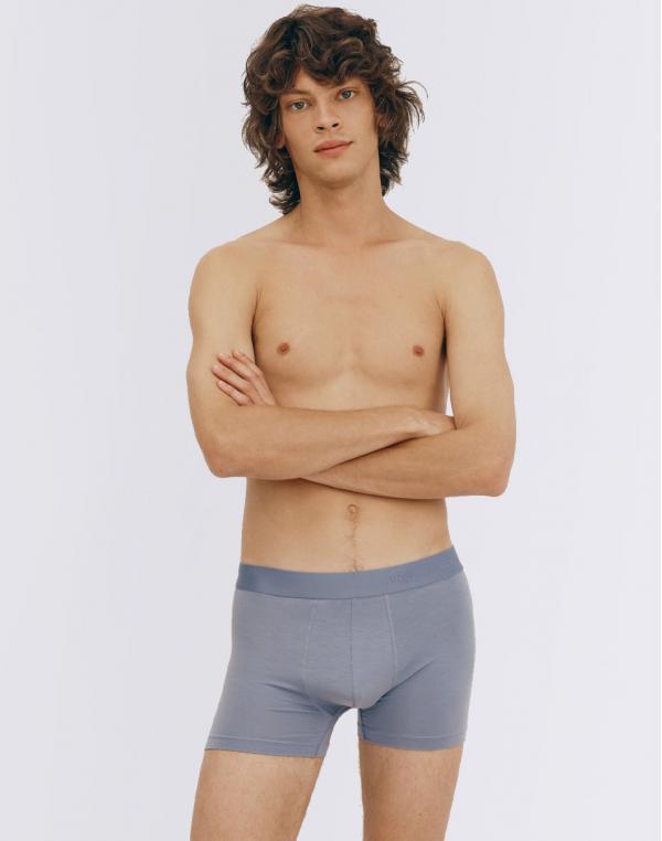 Organic Basics Soft Touch Boxers 3-pack Black/Misty Blue/ Brick S