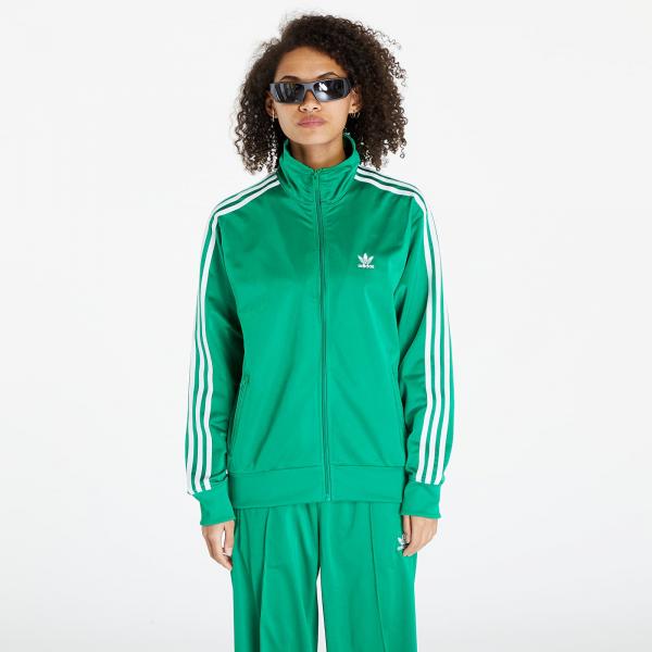 Mikina adidas Originals Adicolor Loose Firebird Track Top Green M