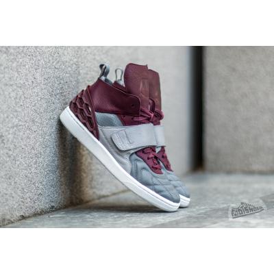 Nike Tiempo Vetta QS Cool Grey/ Wolf Grey- Night Maroon