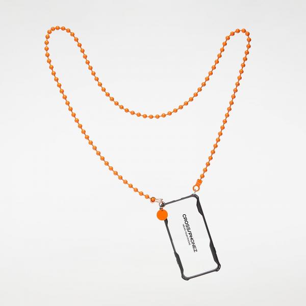 Cross/Phonez Orange Ball Chain Case iphone 7/8 PLUS