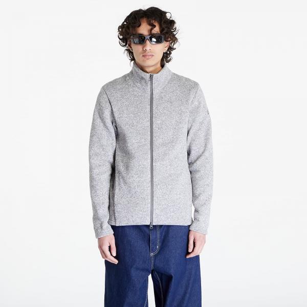 Mikina Poutnik by Tilak Monk Zip Sweater Grey Melange L
