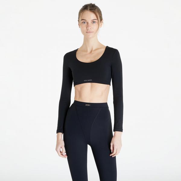 Don Lemme Wavy Sport Top Black
