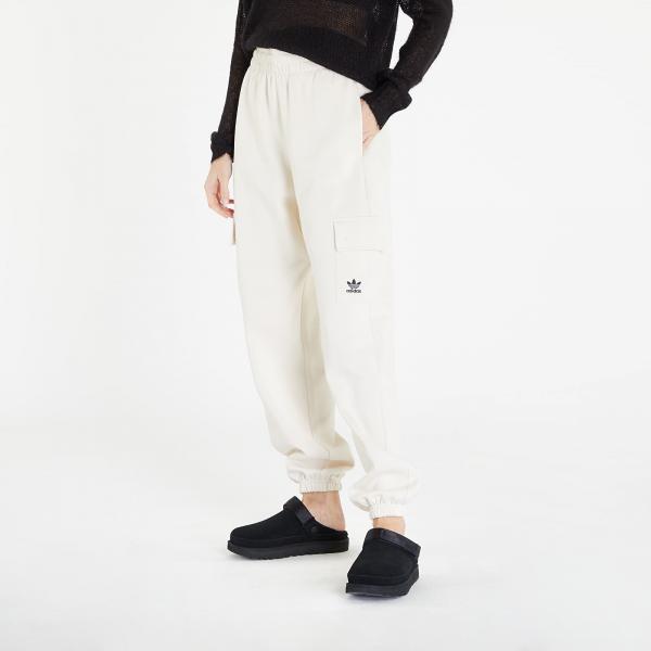 Tepláky adidas Essentials Fleece Cargo Jogger Wonder White XL