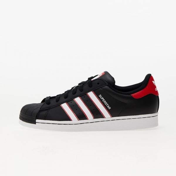 Tenisky adidas Superstar Core Black/ Ftw White/ Better Scarlet EUR 42 2/3
