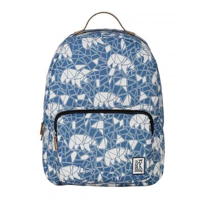 Batoh The Pack Society classic backpack blue bears allover