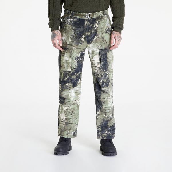 Kalhoty Nike ACG Smith Summit Men's Allover Print Cargo Pants Oil Green/ Medium Olive/ Reflective Silv XL