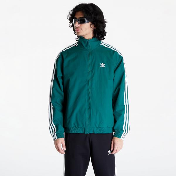 Mikina adidas Adicolor Woven Firebird Track Top Collegiate Green XL