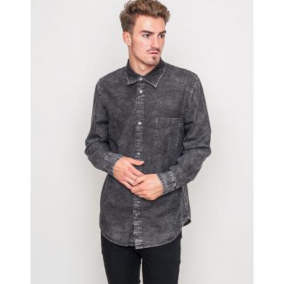 Košile Cheap Monday Rude denim shirt concrete ive