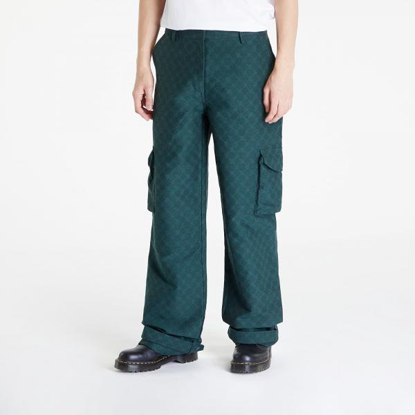 Kalhoty Daily Paper Imani Monogram Pants Pine Green XS