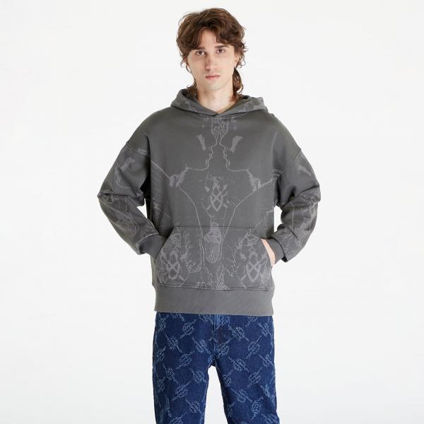 Mikina Daily Paper Secret Rhythm Oversized Hoodie Chimera Green XS