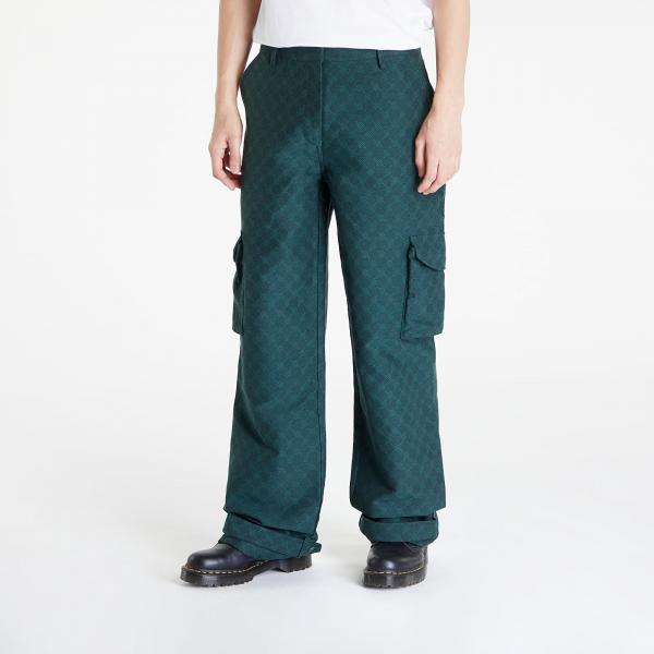 Kalhoty Daily Paper Imani Monogram Pants Pine Green XS
