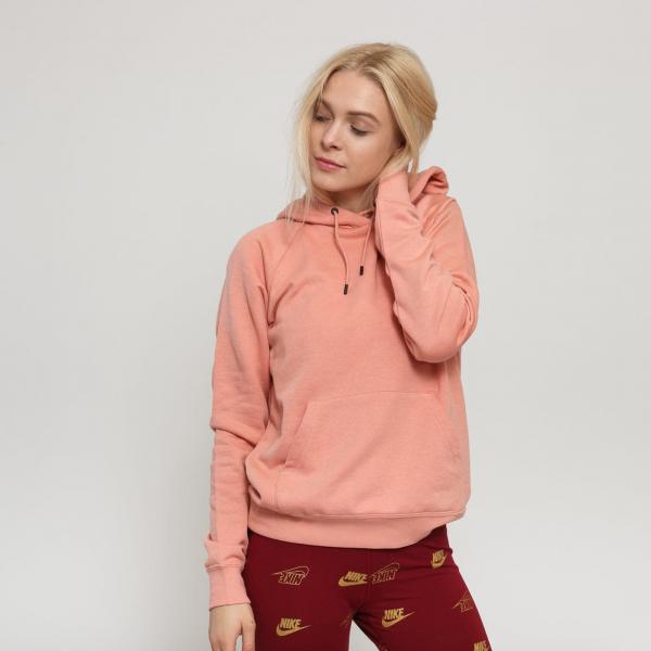 Mikina Nike NSW Essential Fleece Pullover Hoodie Atmosphere/ White L