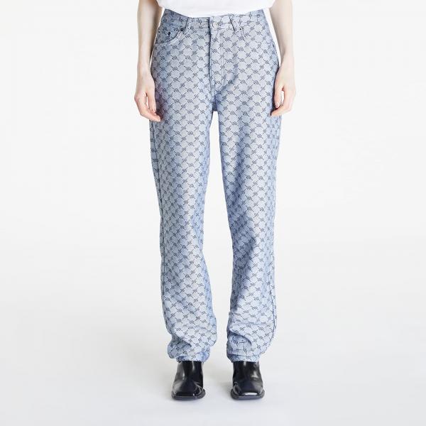 Kalhoty Daily Paper Avery Meda Jeans White/ Blue M
