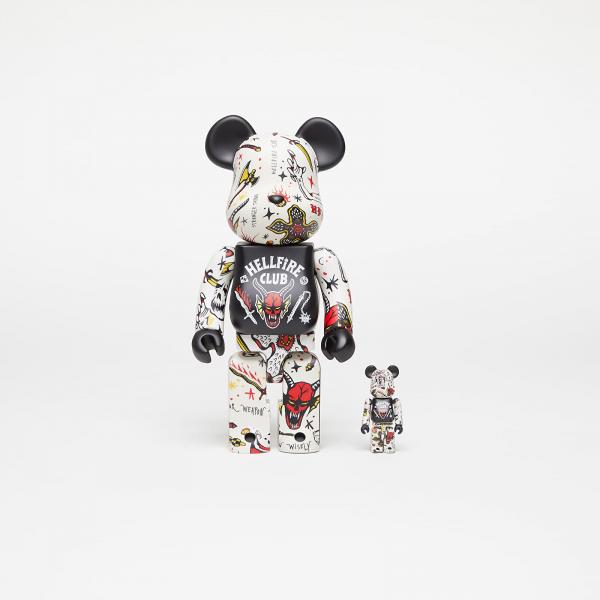 Medicom Toy BE@RBRICK Stranger Things Hellfire Club 100% & 400% Set