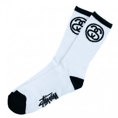 Stüssy SS Link Socks White