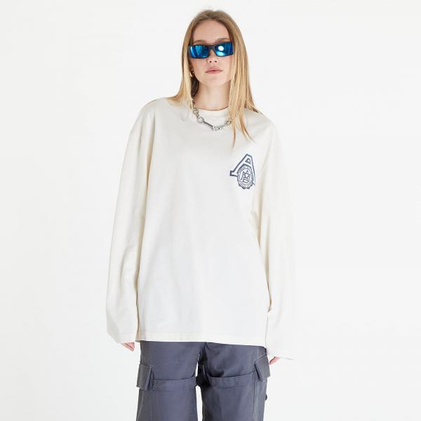 Ambush Scholarship Long Sleeve T-Shirt UNISEX Tofu Insignia Blue