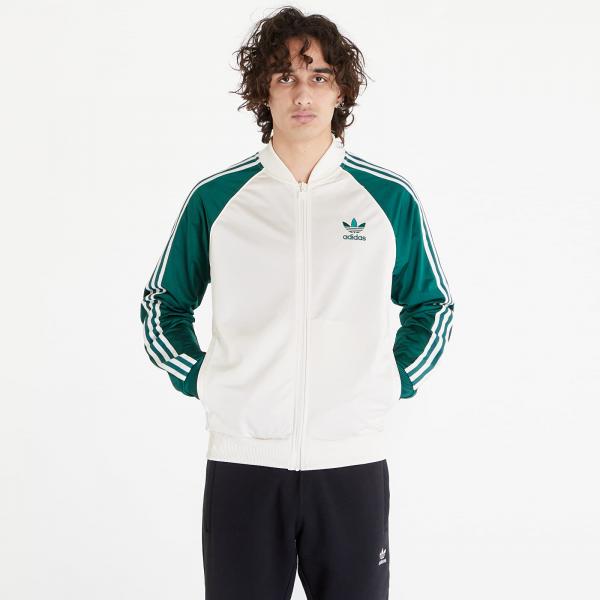 Mikina adidas Originals SST Track Top Wonder White/ Collegiate Green M