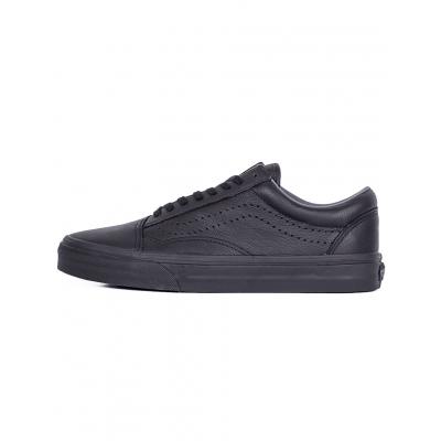 Sneakers - tenisky Vans OLD SKOOL REISSUE (LEATHER)BLACK