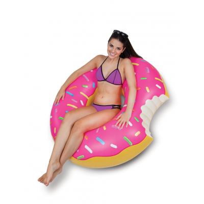 Nafukovačky Big Mouth Pool Float Strawberry Donut Float 1.2m BM1516