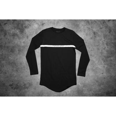Cayler & Sons BL Nero Scallop Longsleeve Tee Black/ White