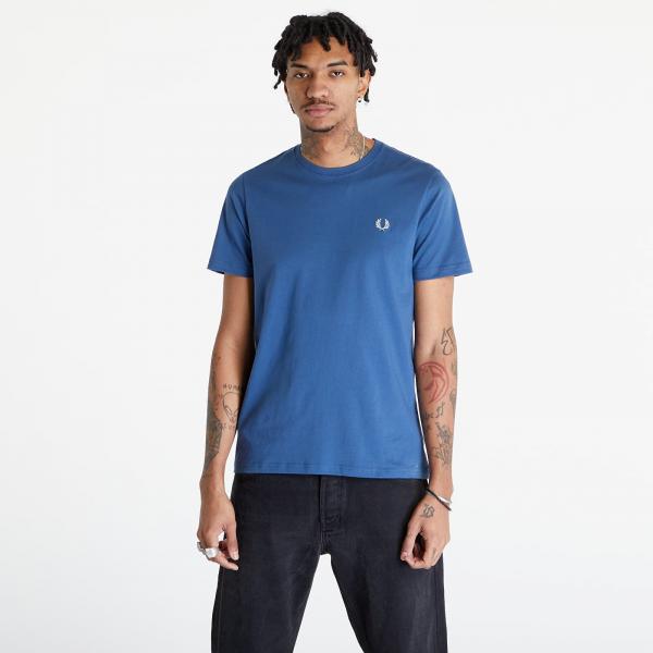 Tričko FRED PERRY Crew Neck T-Shirt Midnight Blue/ Light Ice M