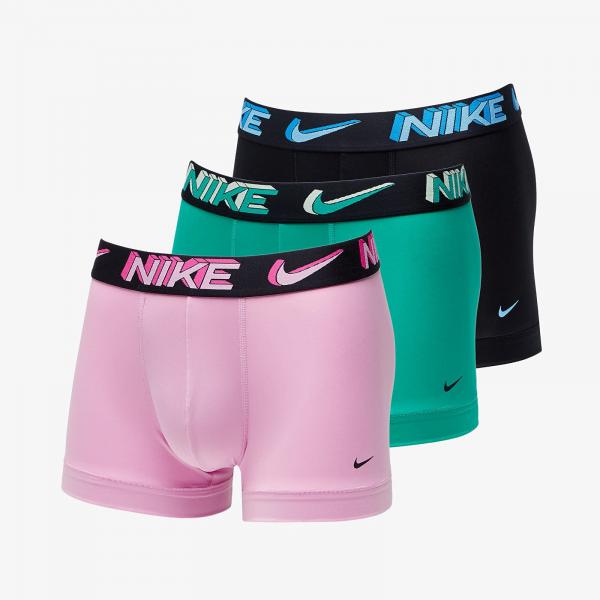 Boxerky Nike Dri-FIT Trunk 3-Pack Multicolor L