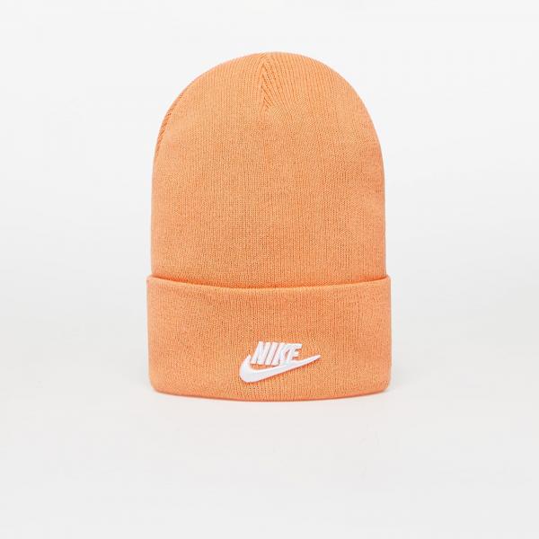Čepice Nike Sportswear Beanie Utility Futura Orange Trance/ White universal