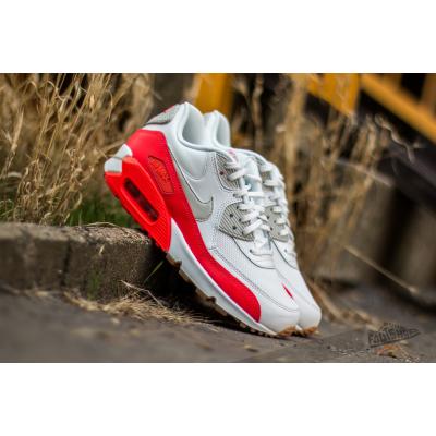 Nike Wmns Air Max 90 Essential Summit White/ Light Bone-Bright Crimson