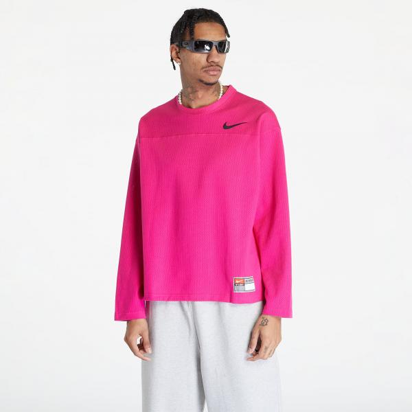 Nike U NRG x Stüssy Long-Sleeve Top Fireberry/ Black