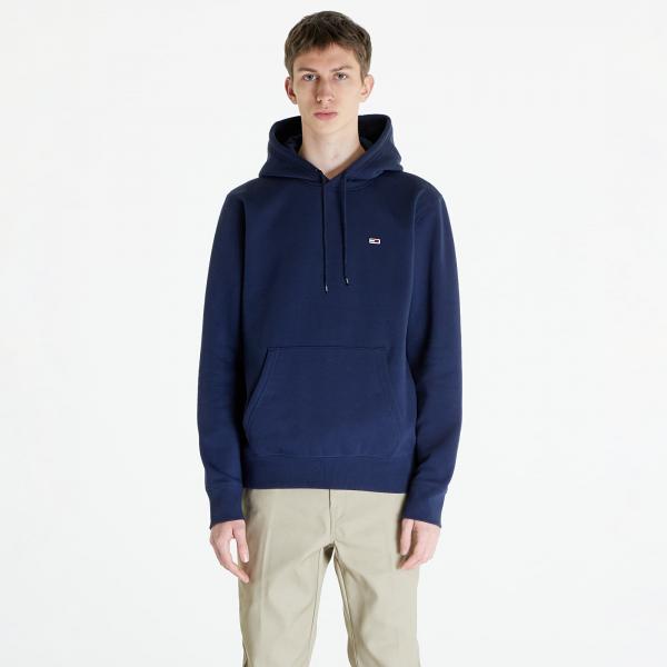 Mikina Tommy Jeans Regular Fleece Hoodie Twilight Navy M