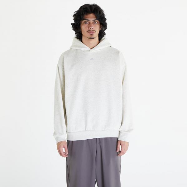 Mikina adidas Basketball Hoodie UNISEX Cream White Melange M