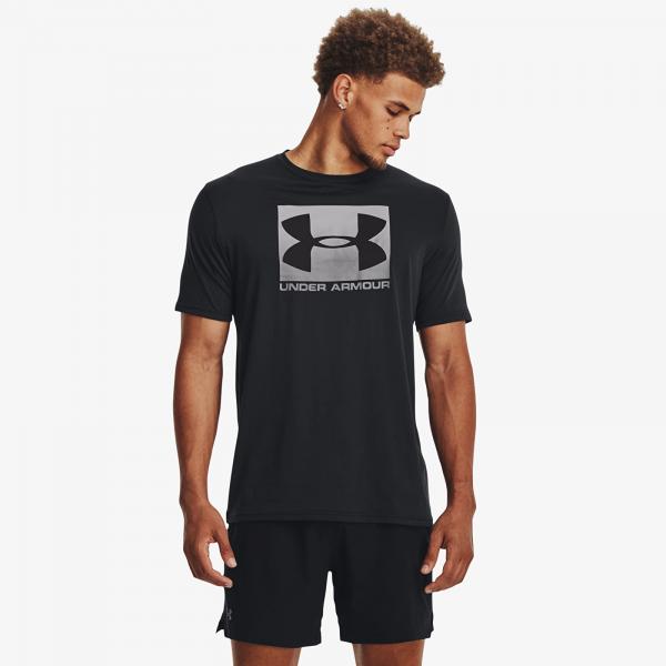 Tričko Under Armour Boxed Sportstyle Short Sleeve T-Shirt Black M