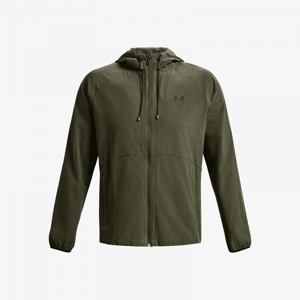 Větrovka Under Armour Stretch Woven Windbreaker Green L