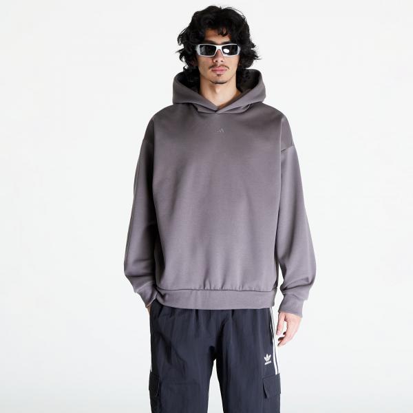 Mikina adidas One Fleece Basketball Hoodie UNISEX Charcoal XXL