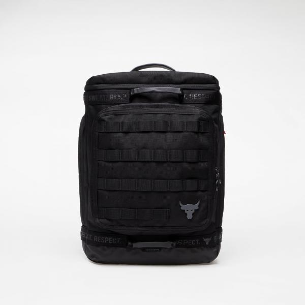 Under Armour Project Rock Pro Box Backpack Black/ Black/ Pitch Gray