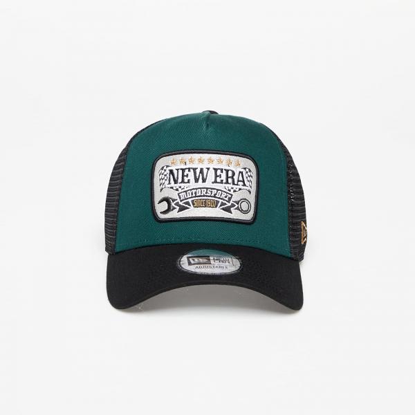 Kšiltovka New Era Patch E-Frame Trucker Cap Dark Green Universal