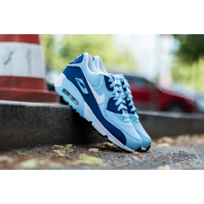 Nike Air Max 90 Mesh (GS) Bluecap/ White-Deep Royal Blue-Black