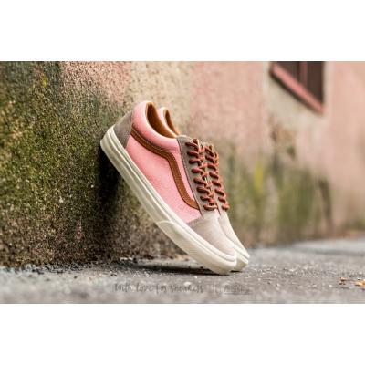 Vans Old Skool Reissue (Brushed) Burnt Coral/ Turtledove