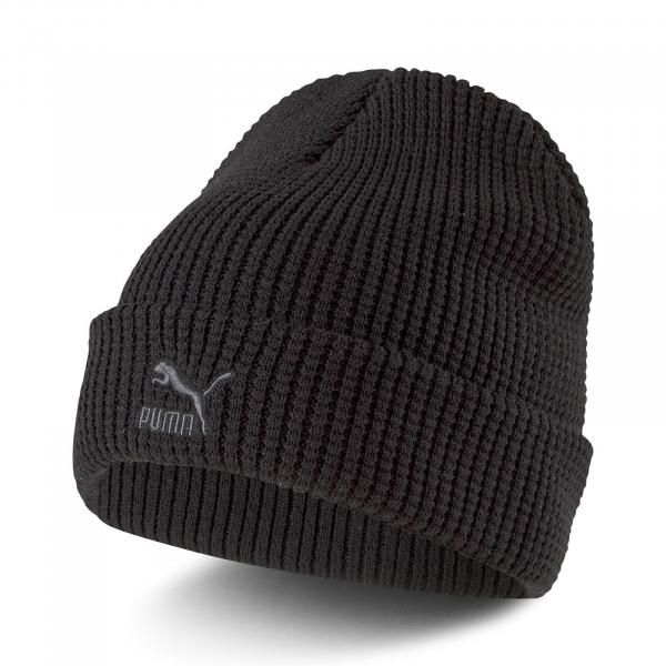 Puma Archive Mid Fit Beanie Puma Black/ Gray Logo