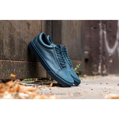 Vans Old Skool Reissue (Leather) Midnight Navy