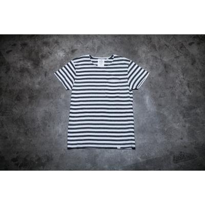 Cheap Monday Standard Pocket Tee White Stripe