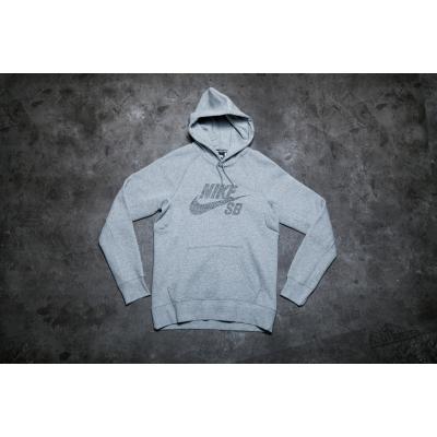 Nike SB Icon Dots Sweatshirt Dark Grey Heather/ Black