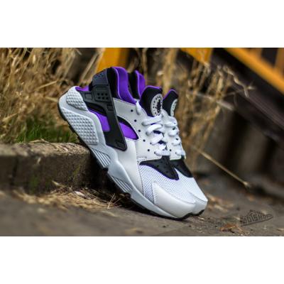 Nike Air Huarache White/ Hyper Grape-Black-Purple Dynasty