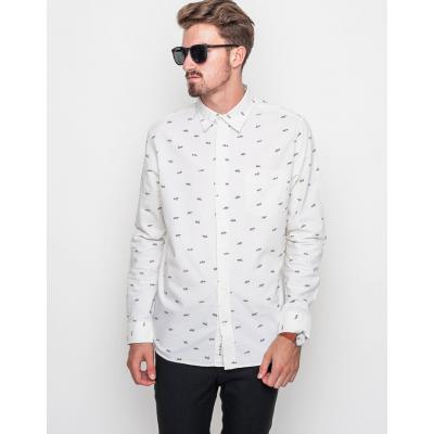 Košile Cheap Monday Air Shirt white