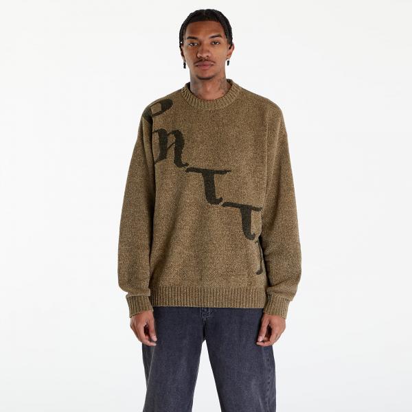 Svetr Patta Chenille Knitted Sweater Sage S