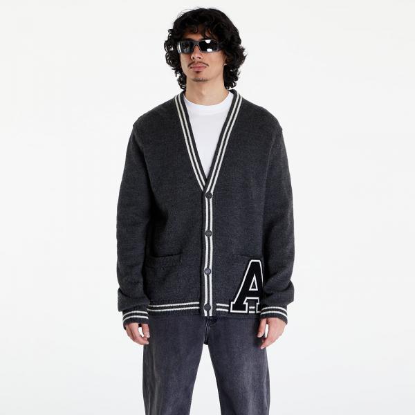 Ambush A Patch Knit Cardigan UNISEX Dark Grey/ Tap Shoe