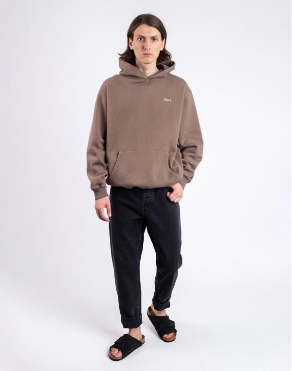 Forét Noon Hoodie Stone M