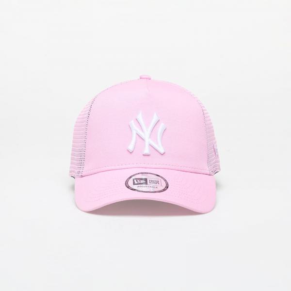 Kšiltovka New Era New York Yankees League Essential Trucker Cap Pink/ White Universal